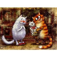 Открытка чистая 10х15 см. Художница Рина Зенюк ( 2017год )
