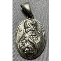 Образок серебряный 925 проба. 6