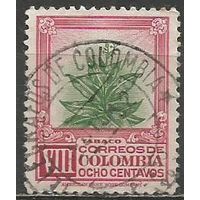 Колумбия. Табаководство. 1940г. Mi#421.