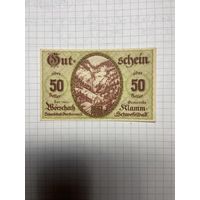 50 геллеров (нотгельды) Австрия.-2212