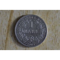 Германия 1 марка 1908 А
