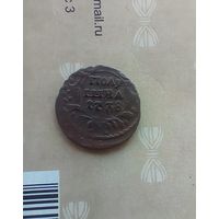 Полушка 1738 года   не частая