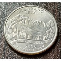 США , 2006   P    Квотер штата Невада   ( 1-5-5 )