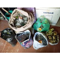 - БАНКИ 100 шт 0.6 , 0.8 л с крышками закрутками и без 0.5 л 1 шт 10 л + 70 шт жестяных крышек для закатки