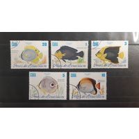 Куба. 1985 год. Фауна. Рыбы (20)