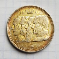 100 франков бельгия 1948 год