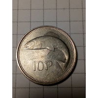 10 пенсов Ирландия 2000 год