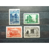 Серия марок СССР 1950г.! Качество! Чистые (MNH **)! По тематике Архитектура, строительство - Восстановление Сталинграда. Состояние.