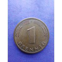Германия ФРГ 1 пфенниг 1979 F