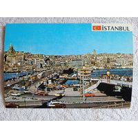 Турция, Стамбул. Площадь Эминеню, Галатский мост и Каракей