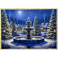 Открытка новогодняя. Чистая 10х15 см.