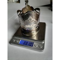 Кубачи подстаканник 875 пр.Серебро.