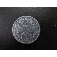 5 франков. Новая Каледония. С 20 копеек. Распродажа коллекции. Смотрите другие лоты.