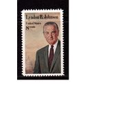 США-1973, (Мих.1118),  ** , Личности, Президент(одиночка)
