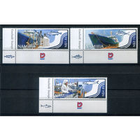 Намибия - 2004г. - добыча рыбы, рыбная индустрия - 3 марки - полная серия, MNH [Mi 1132-1134]. #3-WK-Z-1-20