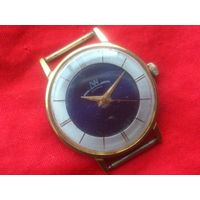 Часы ЛУЧ 2209 БИКОЛОР ПОЗОЛОТА , НЕЧАСТЫЕ из СССР 1970-х