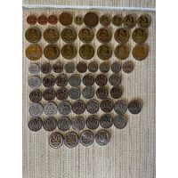 Набор редких монет СССР 66 штук полкопейки, 1,2,3,5,10,15,20,50 копеек Копии