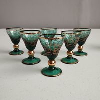 Рюмка (набор 6 штук) Богемия. Чехословакия