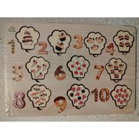 Рамка-вкладка "Сладкие цифры"