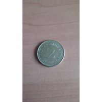 Югославия, 2 динара 1986.