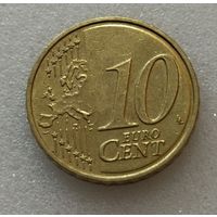 Латвия, 10 евроцентов 2014 года