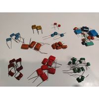 Конденсаторы К31, К73 и др. 57шт.