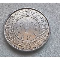 Суринам 1 цент, 1974.  5-1-24