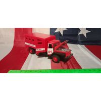 Машинка (модель) Технопарк Урал Пожарная служба примерно 1:43