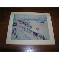 Живопись Орехов 1974 год Мини Тройная Чистая