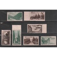 СССР-1938, (Заг.528-537)  * (без клея)   , Виды Крыма и Кавказа