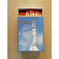 Латвия, города на спичечных коробках, Рига, 7 х 5 х 2 см, спички