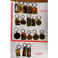 Винтажные брелоки gift creations inc. Цена за 1 брелок!