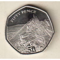 Гибралтар 50 пенс 2020