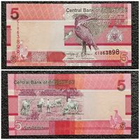 5 даласи Гамбия 2023 г. UNC