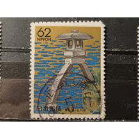 Япония, 1989. Каменный фонарь