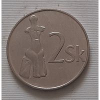 2 кроны 1993 г. Словакия