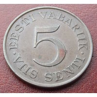 Эстония. 5 сенти 1931