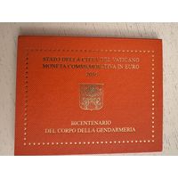 Ватикан 2 евро. 2016 год. "200 лет Папской жандармерии". Буклет. Блистер. Редкая!