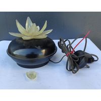 Ночник "Лилия", СССР, с дефектами, рабочий