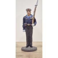 Матрос гвардейских частей ВМФ в парадной форме для строя, 1945 г. Солдаты Великой Отечественной Войны