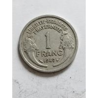 Франция 1 франк 1947