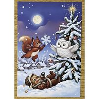 Открытка для посткроссинга чистая 10х15 см. (на тонкой бумаге)