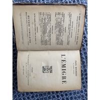 Paul Bourget - L'Emigre, 1907г, на французском