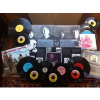 ПЛАСТИНКИ 1. Двойной альбом Битлз  2. Звезда и смерть Хоакина Мурьеты в двух пластах 3. Пластинки от Проигрывателя-Автомата "Телефункер" Германия 1950-ые и прочее