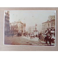 О-6. ПОДПИСАННАЯ ОТКРЫТКА. ВЕЛИКОБРИТАНИЯ. ЦИРК НА ПИКАДИЛЛИ.