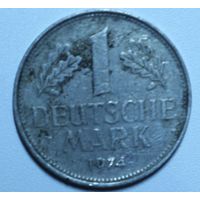 Германия, 1 марка, 1974 год