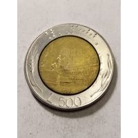 Италия 500 лир 1988