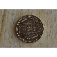 Непал 1 рупия 2007 с 1 руб