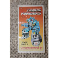 НАКЛЕЙКА TRANSFORMERS #31 1993 ОРИГИНАЛ