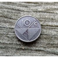 Werty71 Аруба 10 центов 1990
